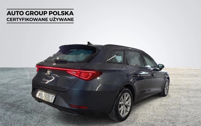 Seat Leon cena 89900 przebieg: 104000, rok produkcji 2021 z Trzciel małe 326